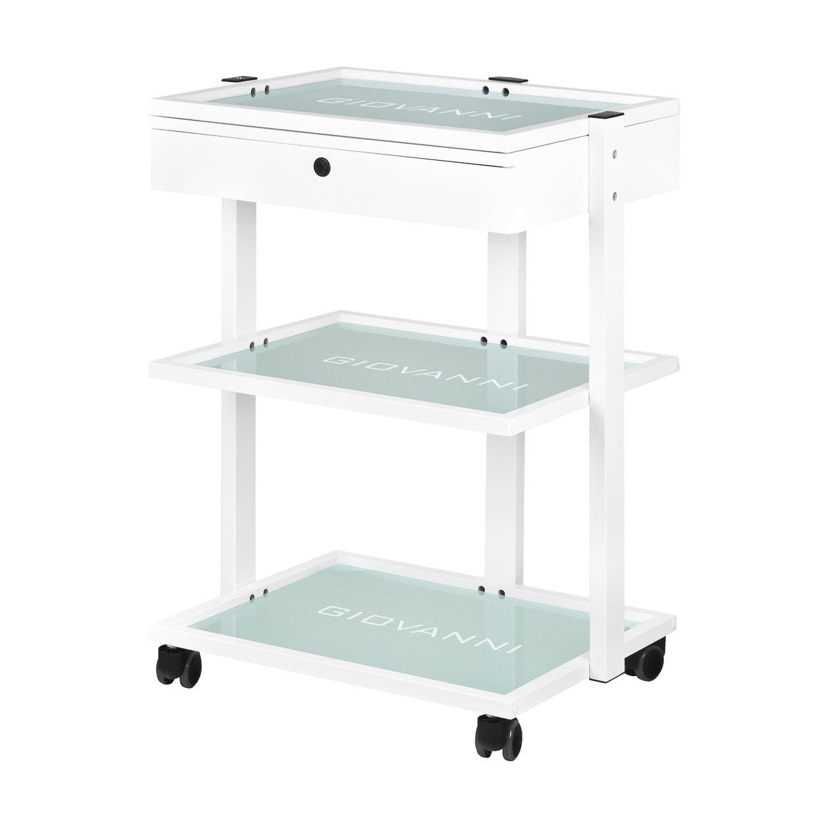 Carrello Estetista Giovanni 1040A Bianco