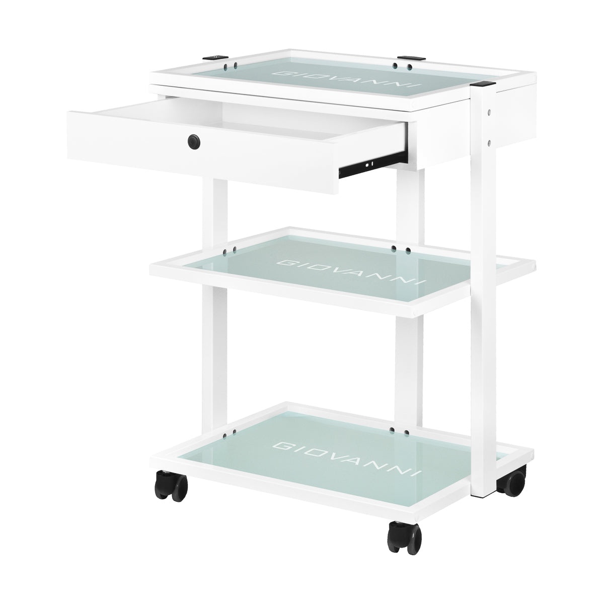 Carrello Estetista Giovanni 1040A Bianco
