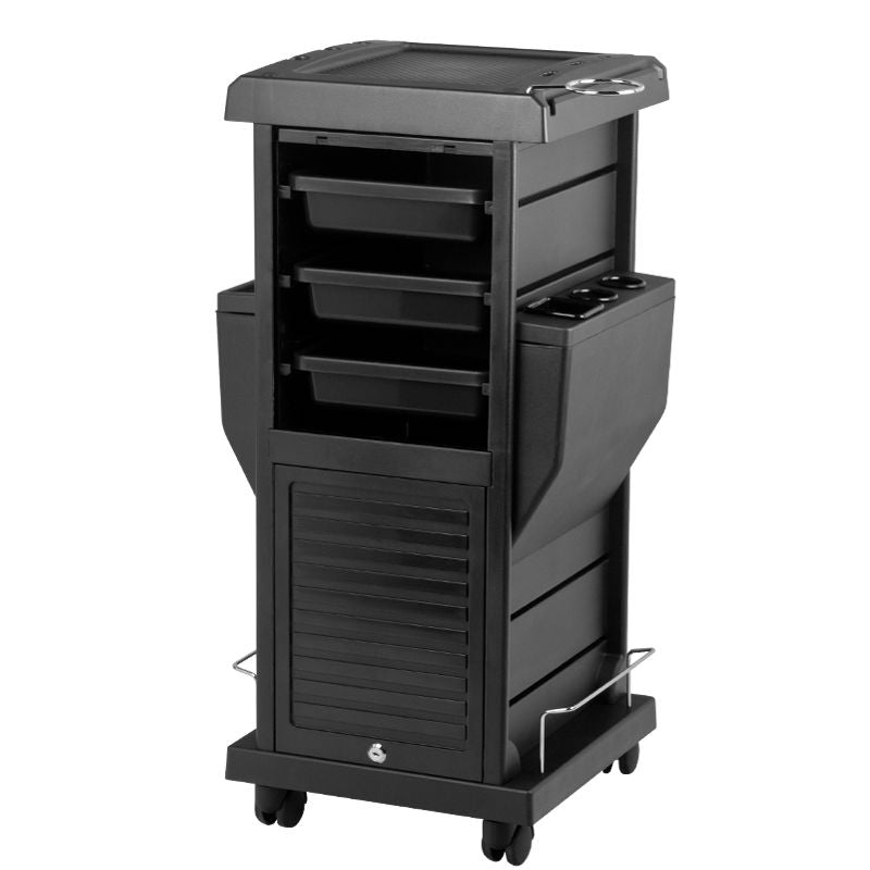 Carrello Parrucchiere Gabbiano 100C Nero