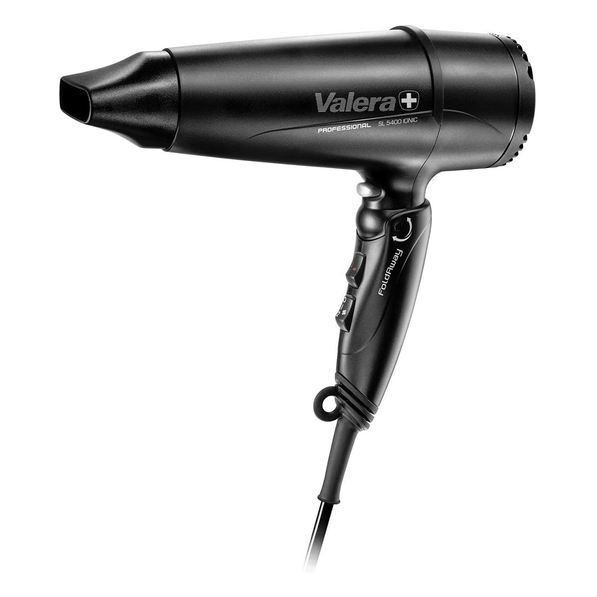Asciugacapelli Valera Swiss Light 5400 Pieghevole Ionico Nero