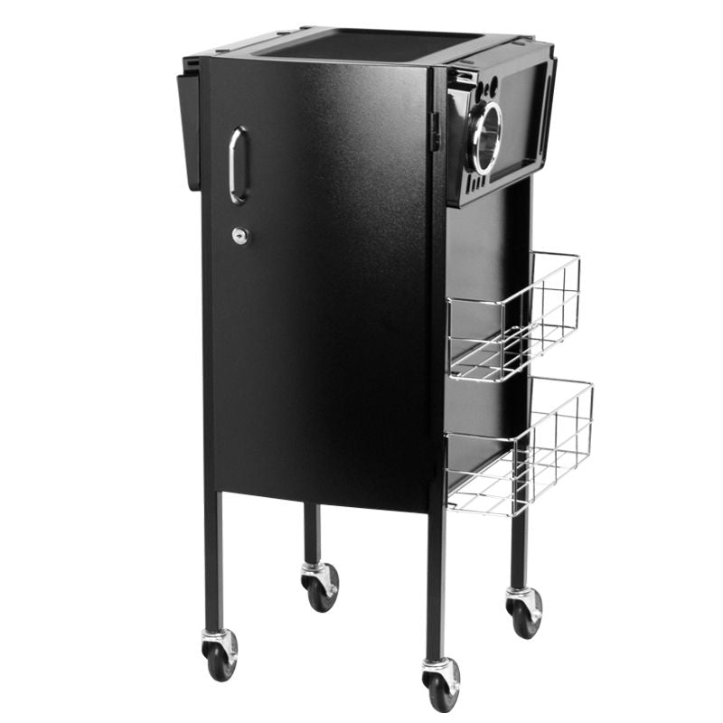 Carrello Parrucchiere Gabbiano Deluxe 500 Nero