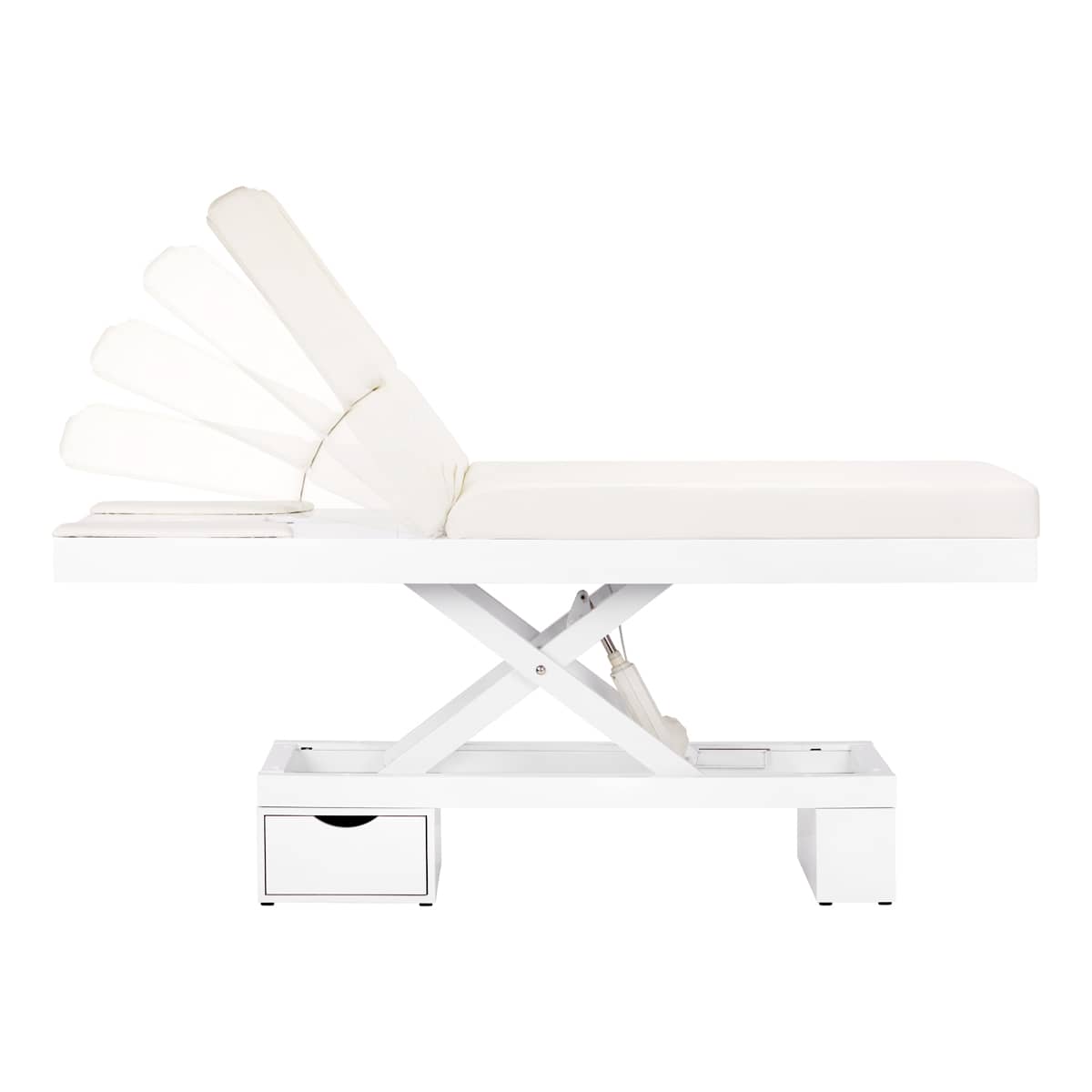 Lettino massaggio Elettrico Azzurro 815B Bianco