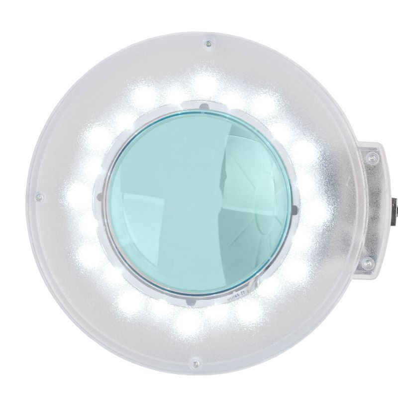 Lampada con Lente LED 5D su Stativo S4 Bianca