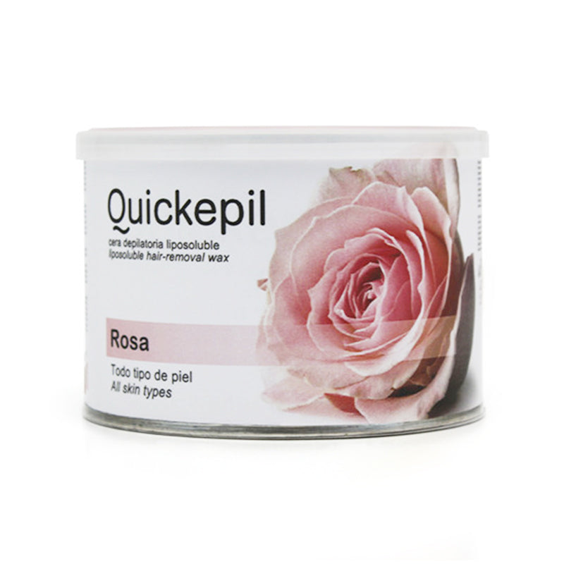 Barattolo di cera depilatoria Quickepil, rosa 400ml