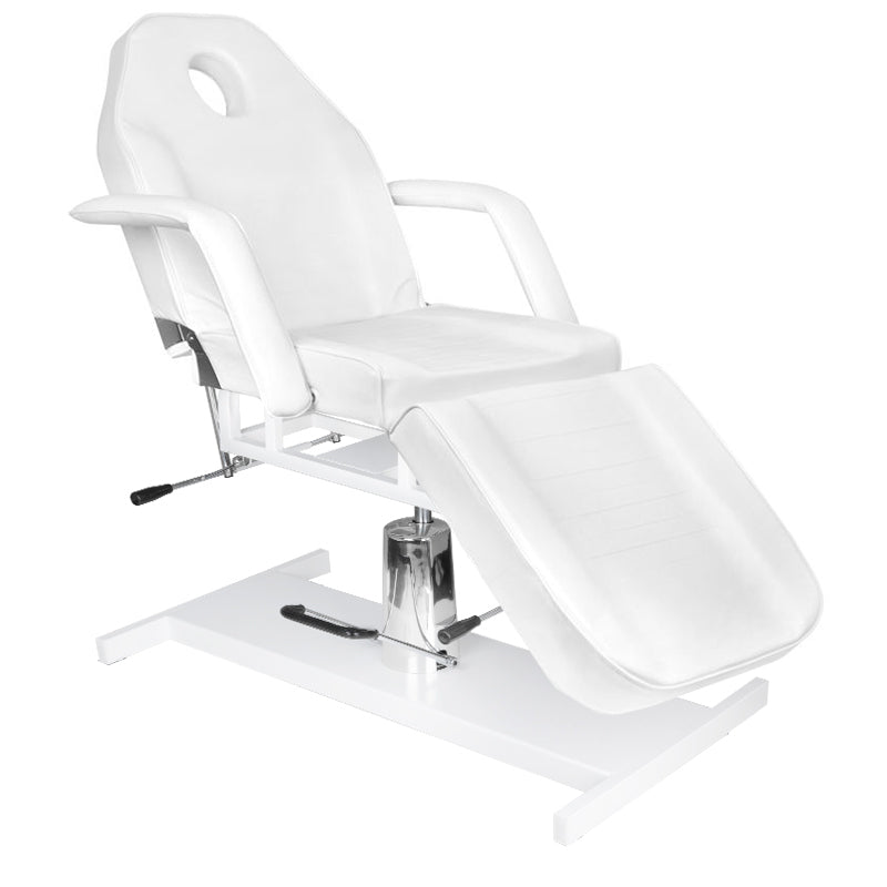 Poltrona estetista idraulica Basic 210 Bianco