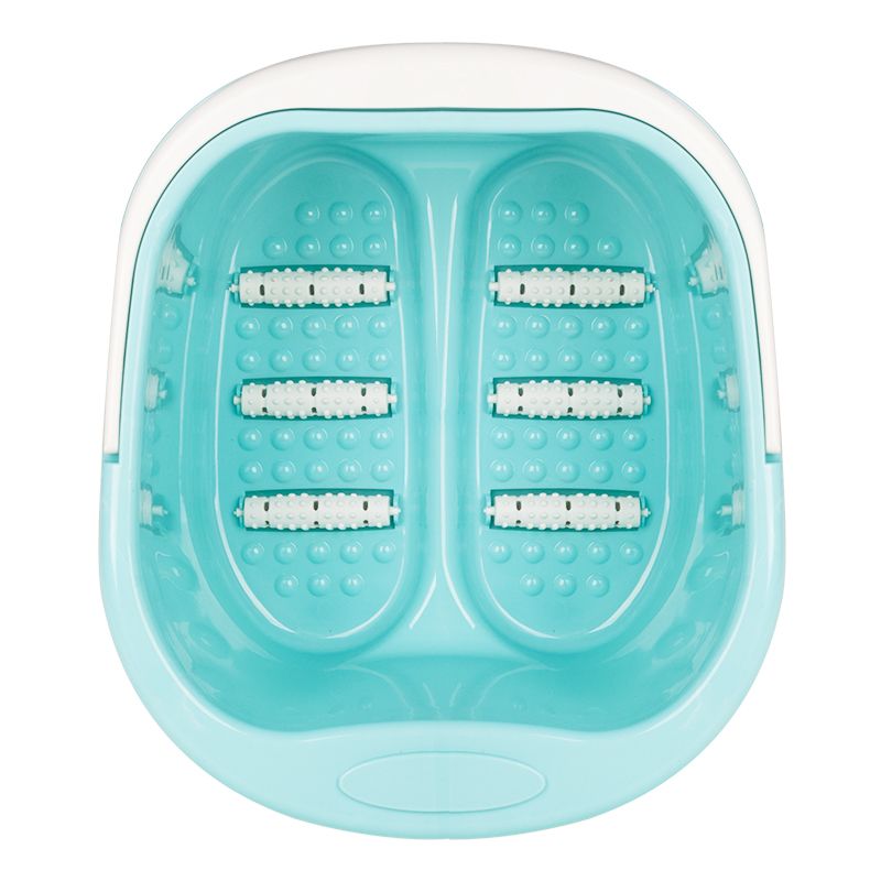Ciotola per pedicure con rulli lich blu
