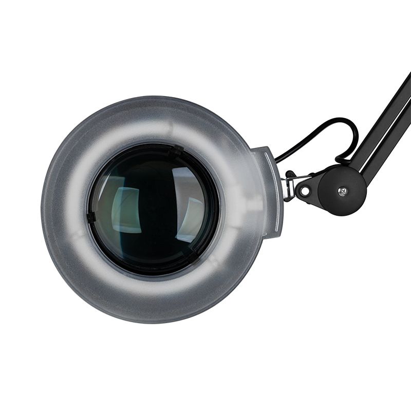 Lampada con Lente LED 5D su Stativo S4 Nera