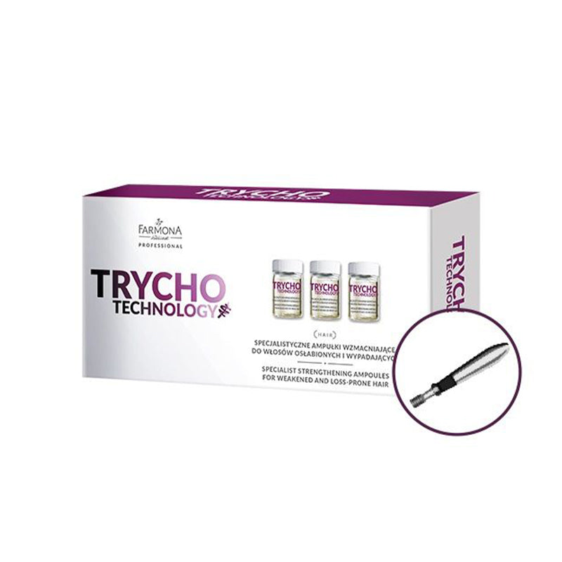 Farmona trycho technology specialist fiale rinforzanti per capelli indeboliti e cadenti 10x5ml