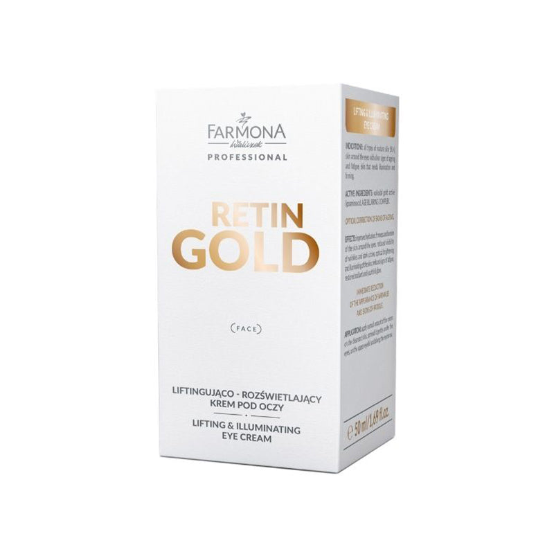 Farmona retin gold crema occhi lifting e illuminante 50ml