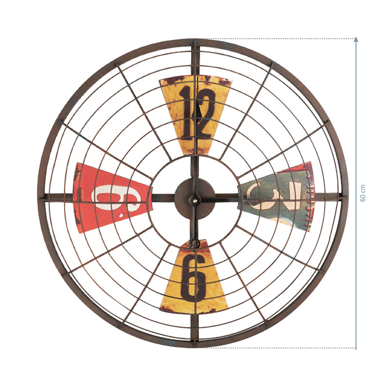 Decoration clock fan