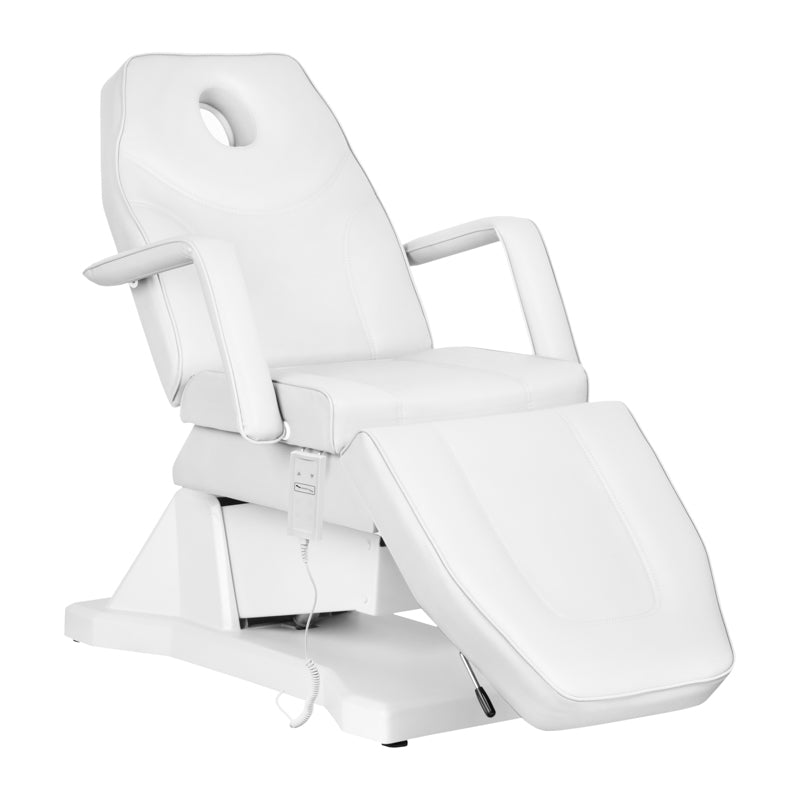 Poltrona Estetica Elettrica Soft 1 Motore Bianca