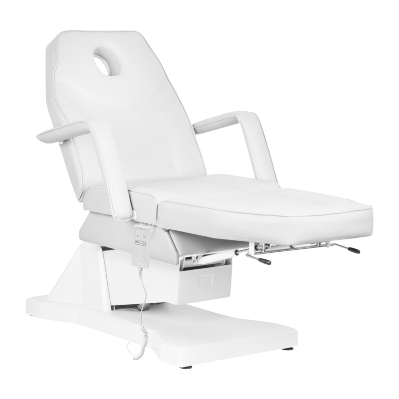 Poltrona Estetica Elettrica Soft 1 Motore Bianca