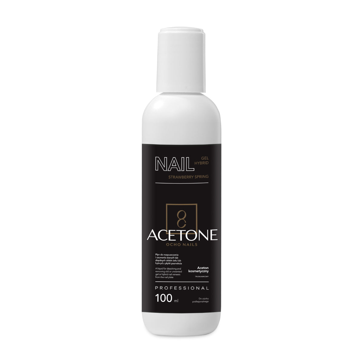 OCHO NAILS ACETONE FRAGOLA 100 ML