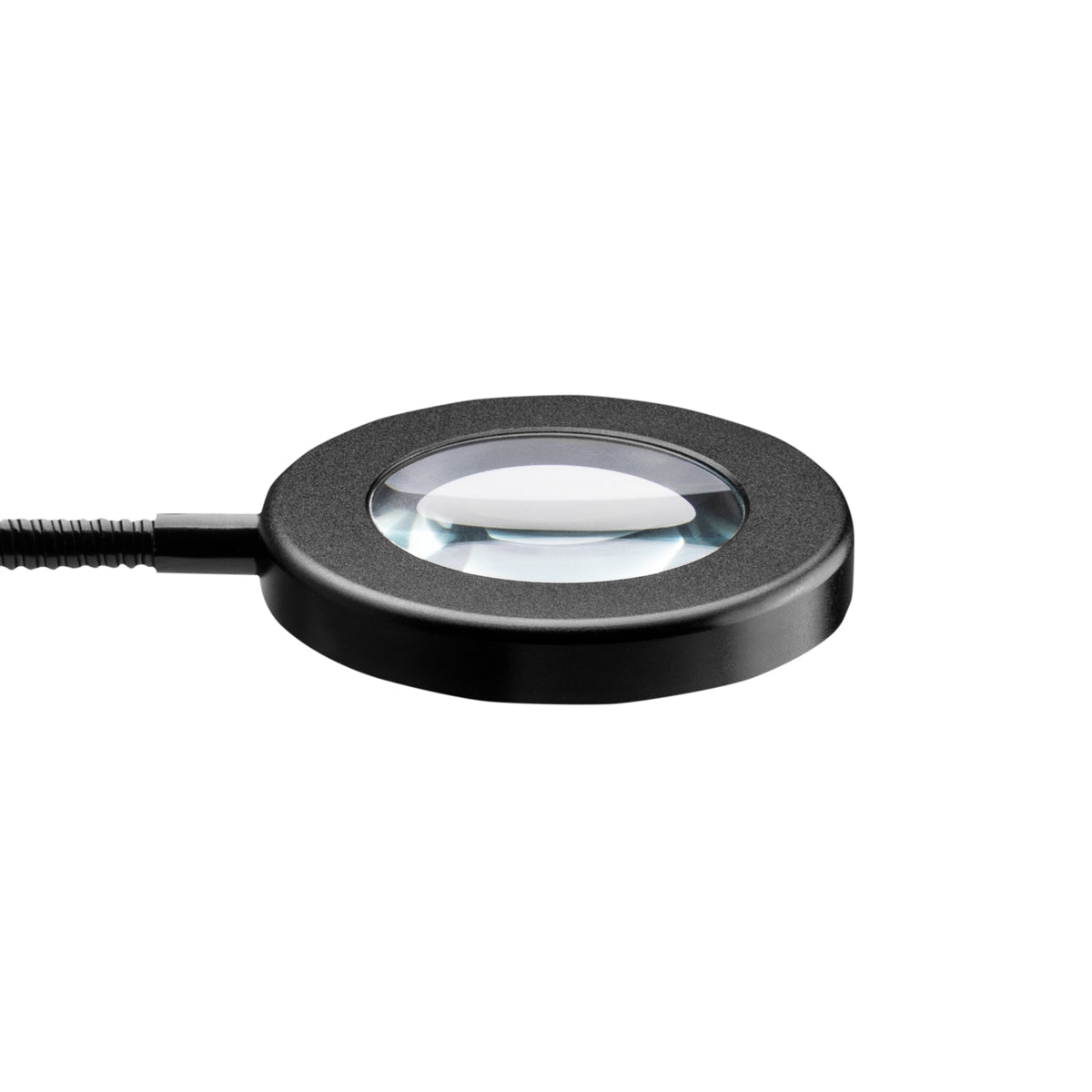 Lampada con Lente LED 5D a Morsetto USB con Collo d’Oca Nera