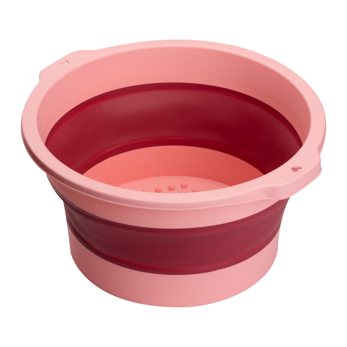 VASCA PER PEDICURE PIEGHEVOLE ROSA