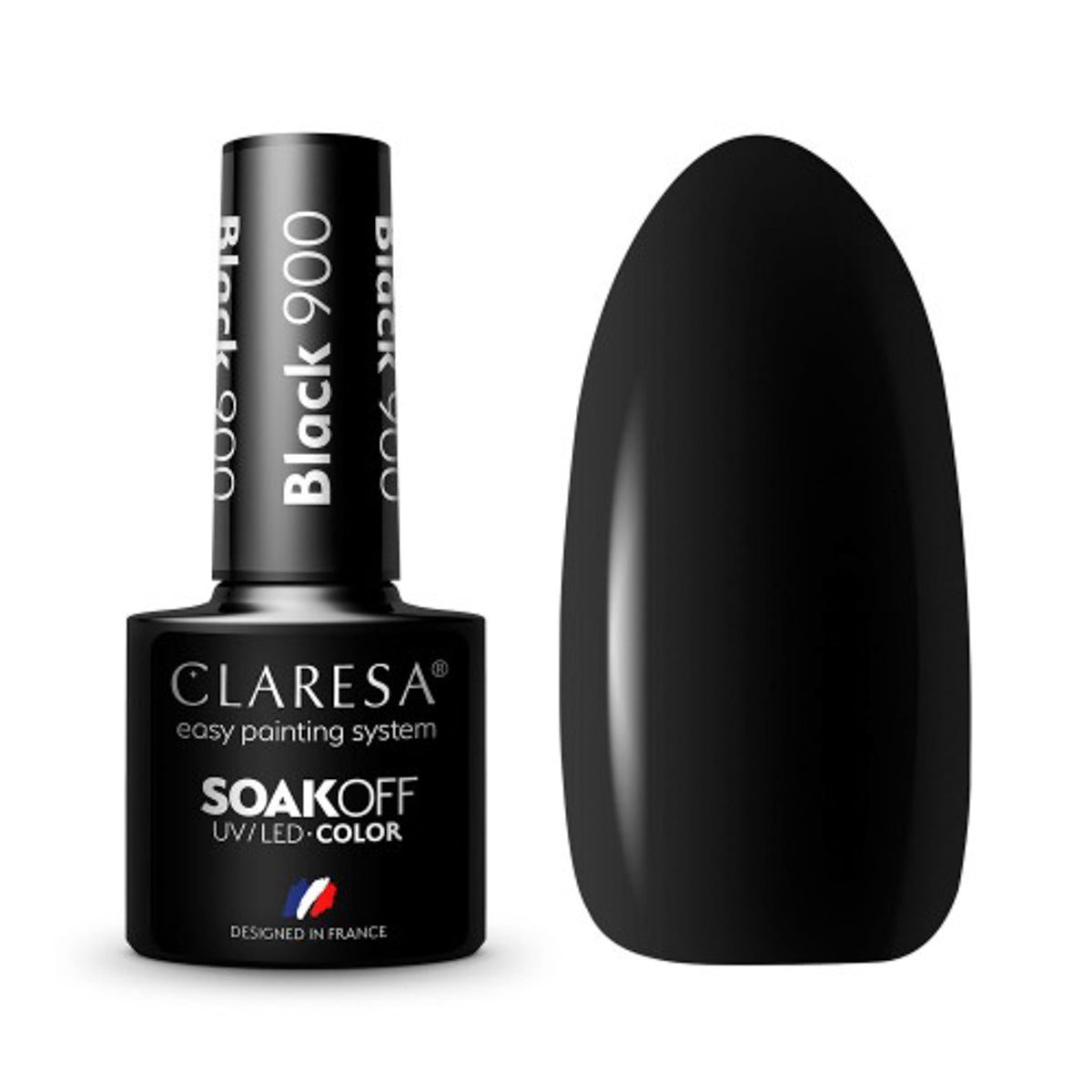 CLARESA smalto ibrido NERO 900 -5g