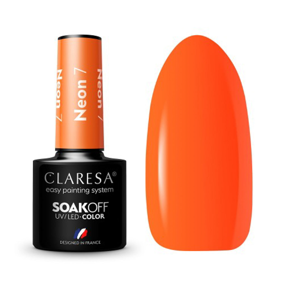 Smalto ibrido CLARESA NEON 7 -5g