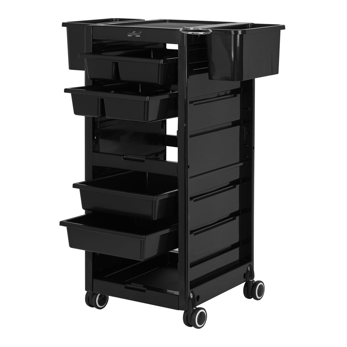 Carrello Parrucchiere Gabbiano 68A Nero
