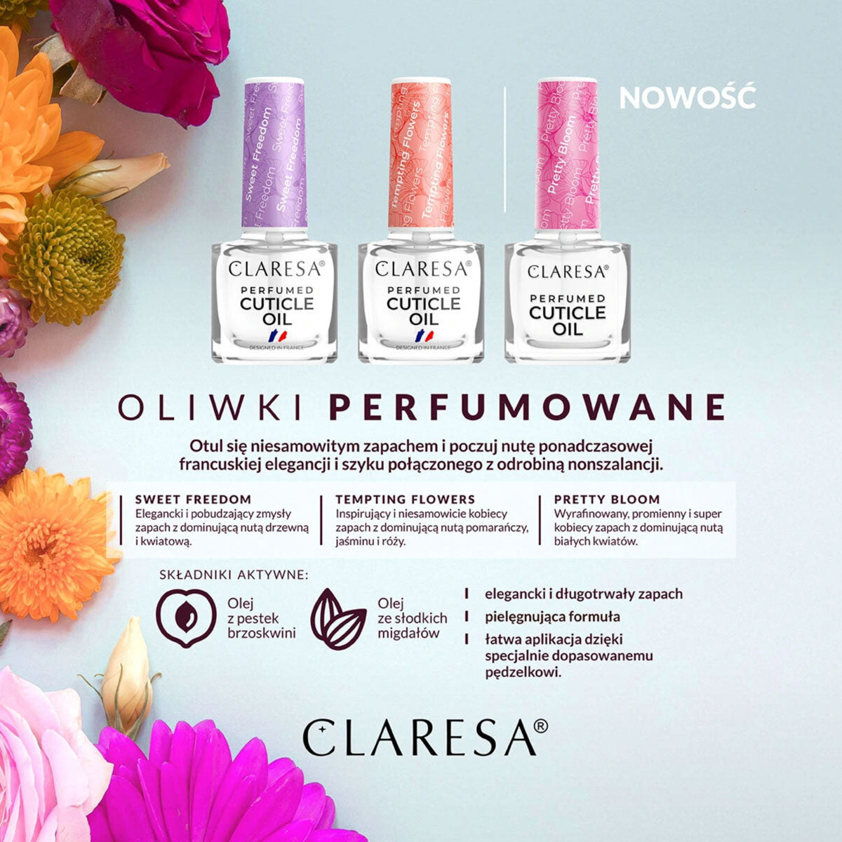 Olio profumato CLARESA Pretty Bloom 5ml