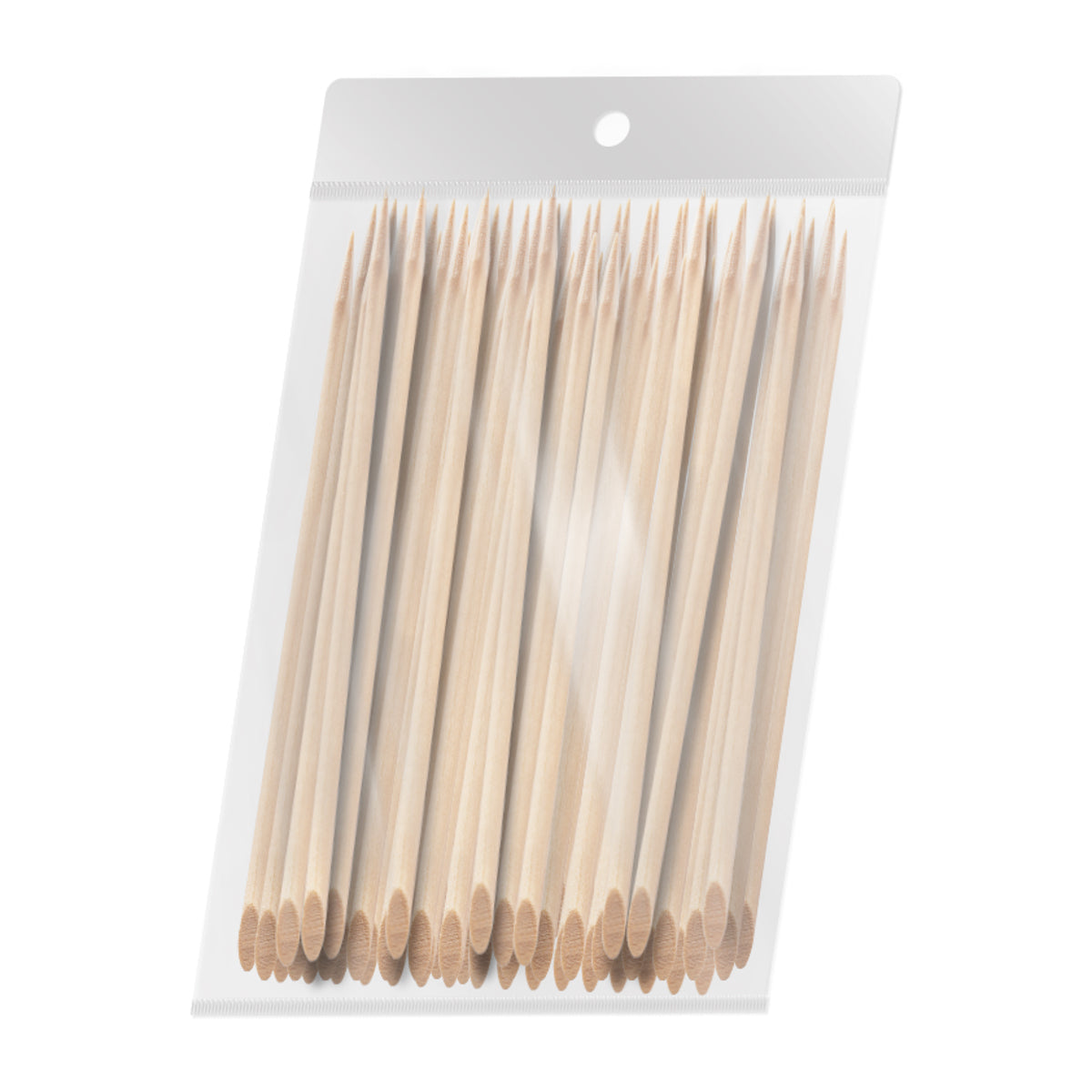 100 pezzi. Bastoncini di legno per cuticole manicure 15 cm OCHO NAILS