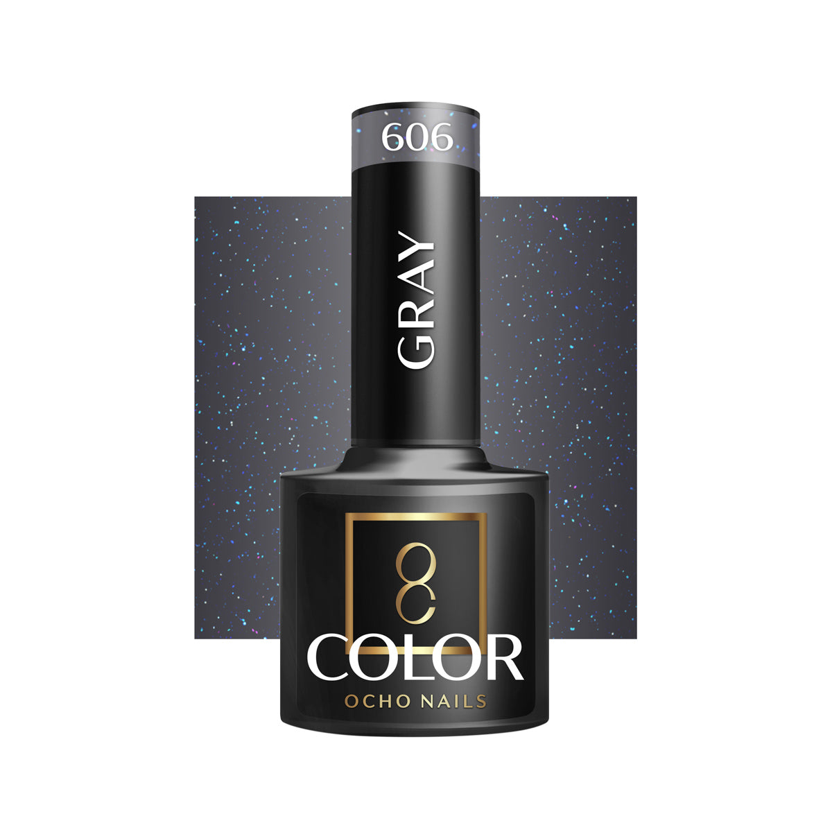 OCHO NAILS Smalto per unghie ibrido grigio 606 -5 g