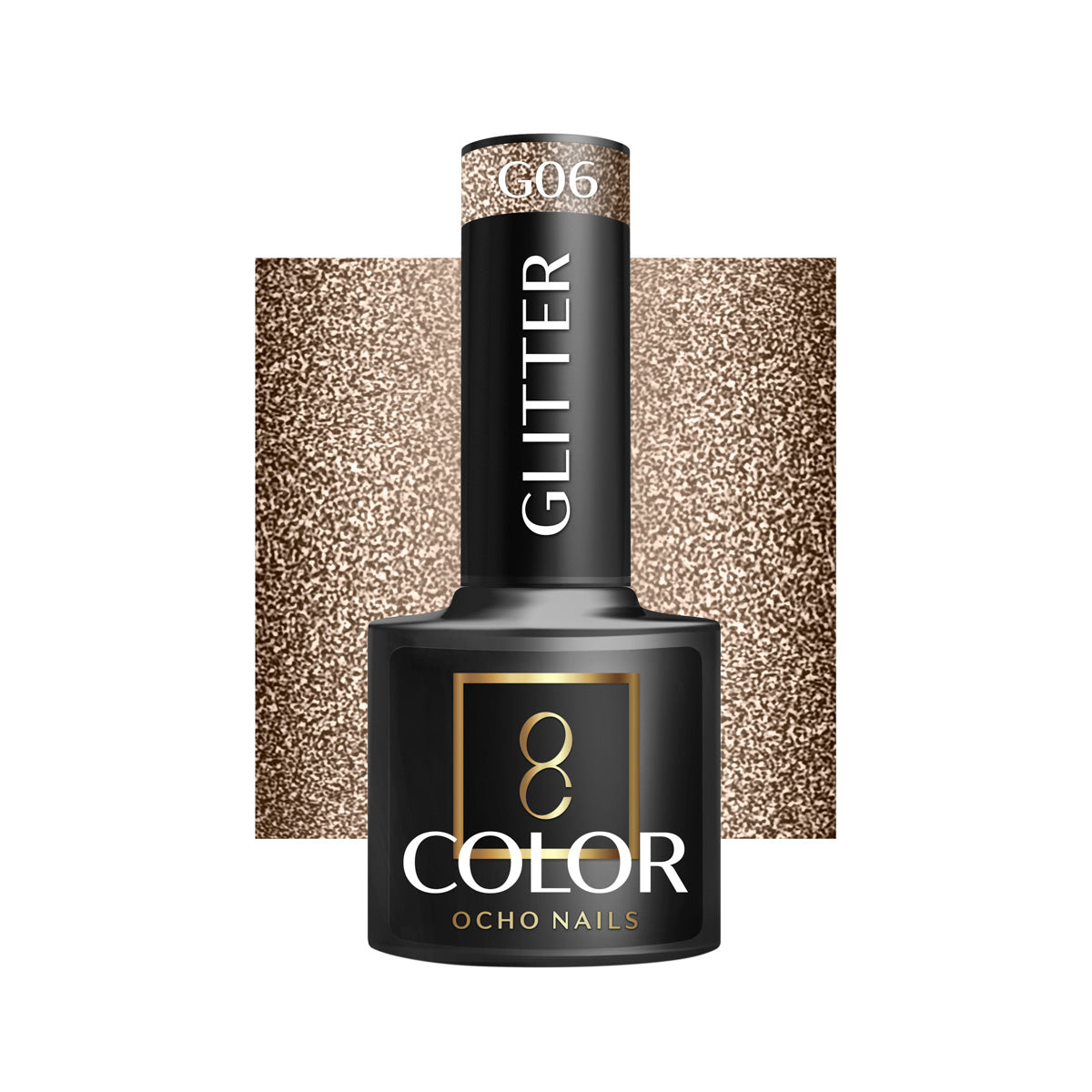 OCHO NAILS Smalto unghie ibrido glitter G06 -5 g