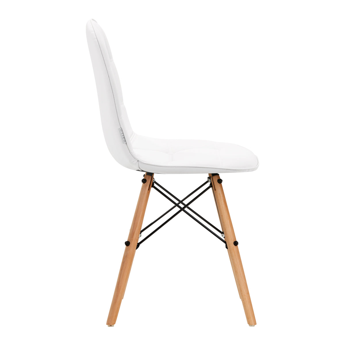 Sedia 4Rico QS-185 Eco pelle Bianco