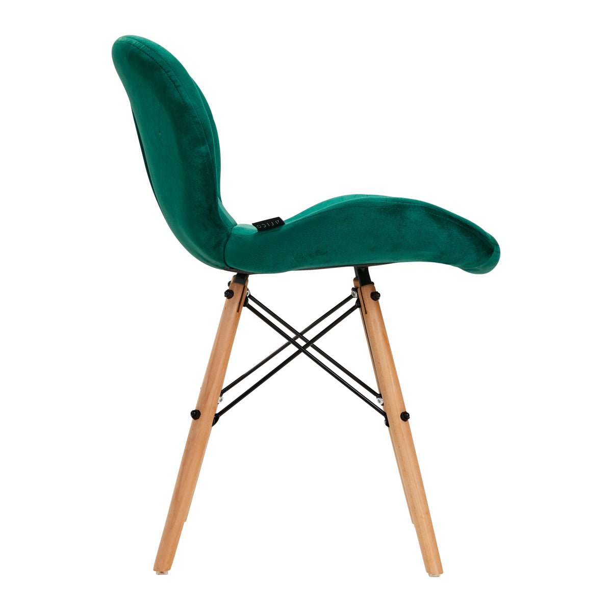 Sedia 4Rico QS-186 Velluto Verde