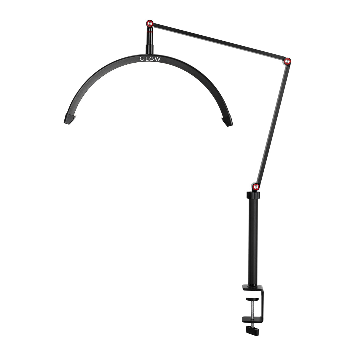 Lampada LED con Morsetto e Colore e Intensità Regolabili Glow MX3 Nero Opaco