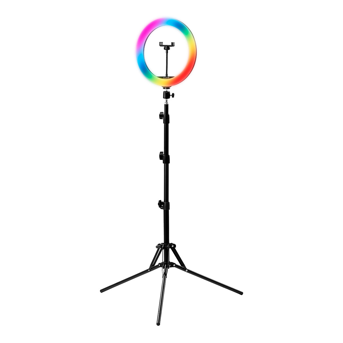 Ring Light su Stativo Glow 10" 10W Nero RGB