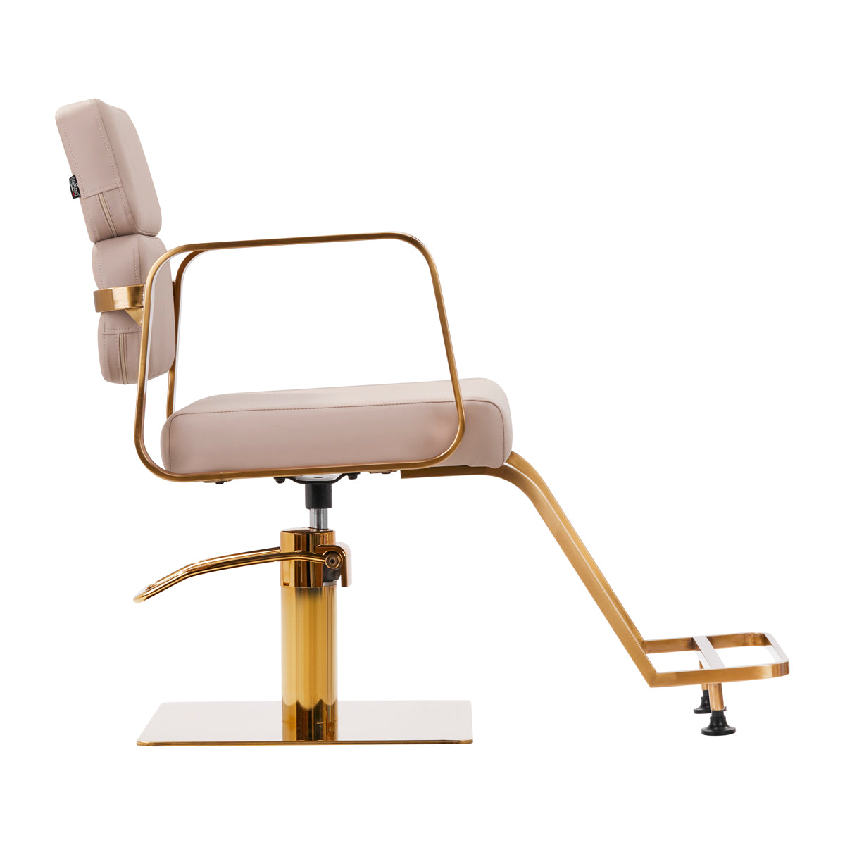 Poltrona parrucchiere Gabbiano Porto Oro-Beige
