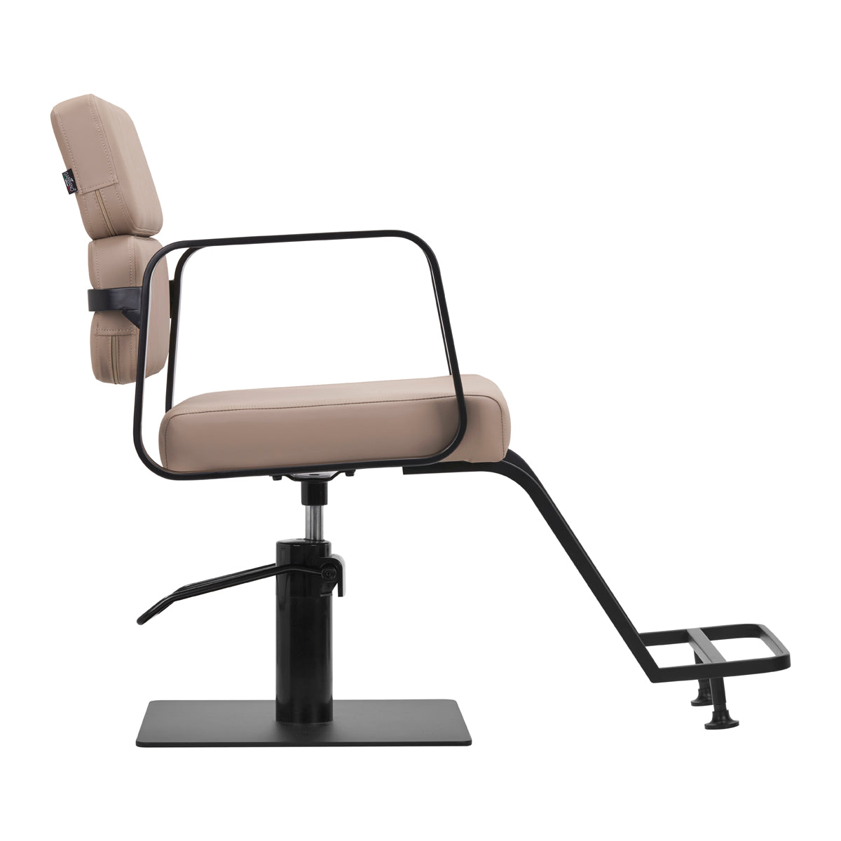 Poltrona parrucchiere Gabbiano Porto Nero Beige