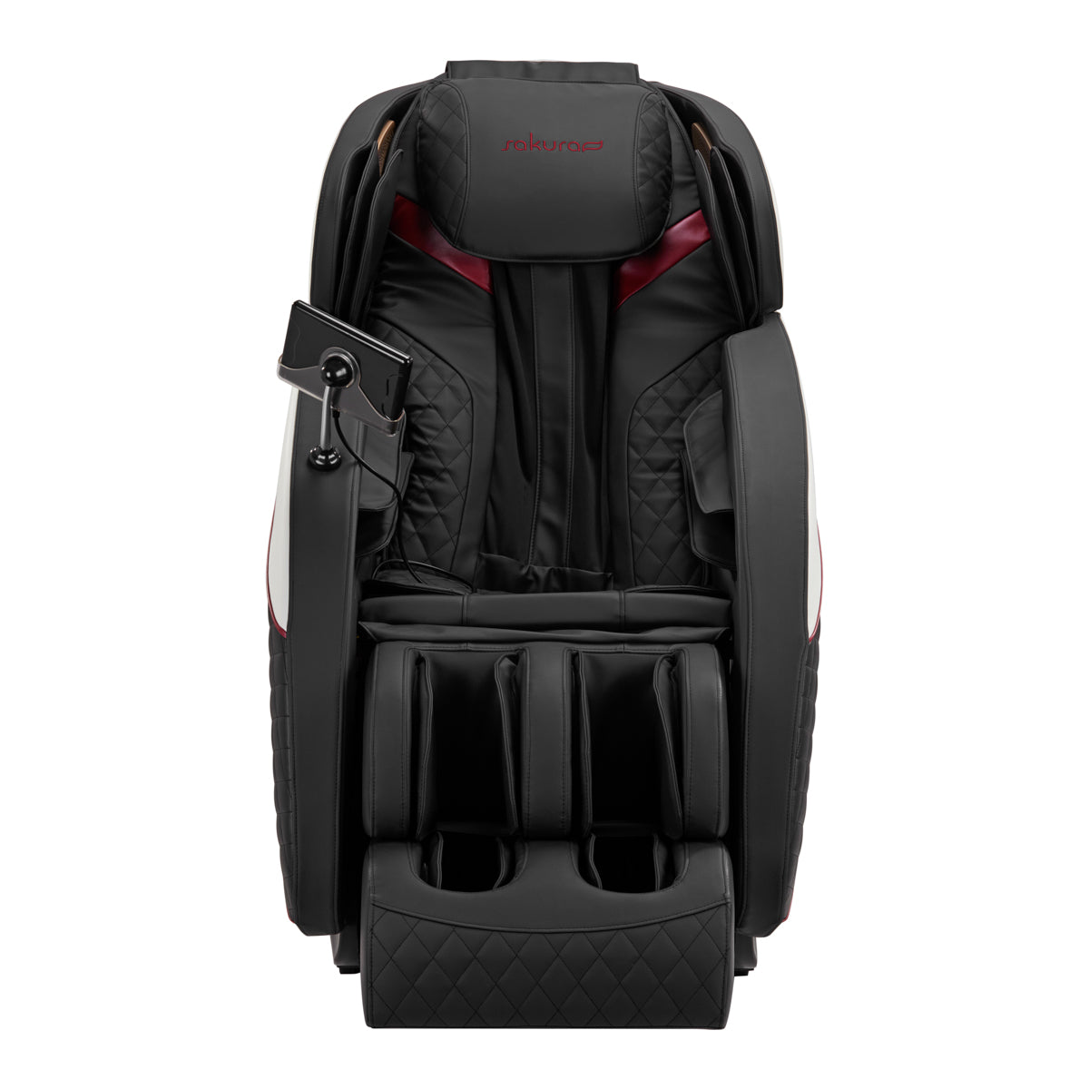 Poltrona Massaggiante Elettrica Sakura Standard 801 Nero-Rosso