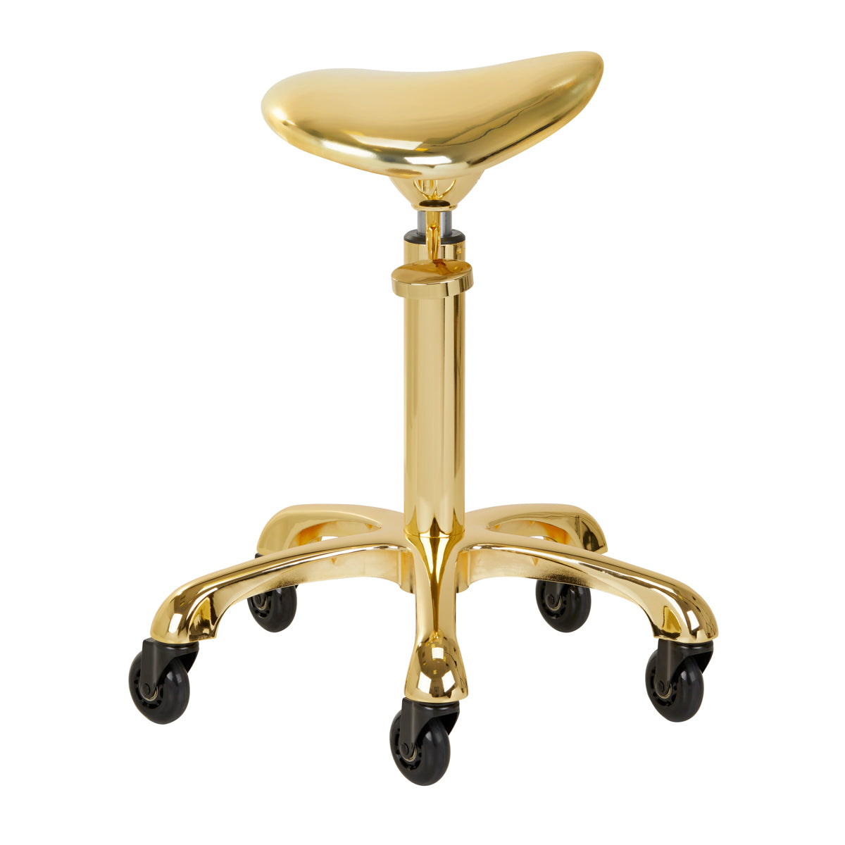 Sgabello con Ruote Gabbiano Roll Speed Oro