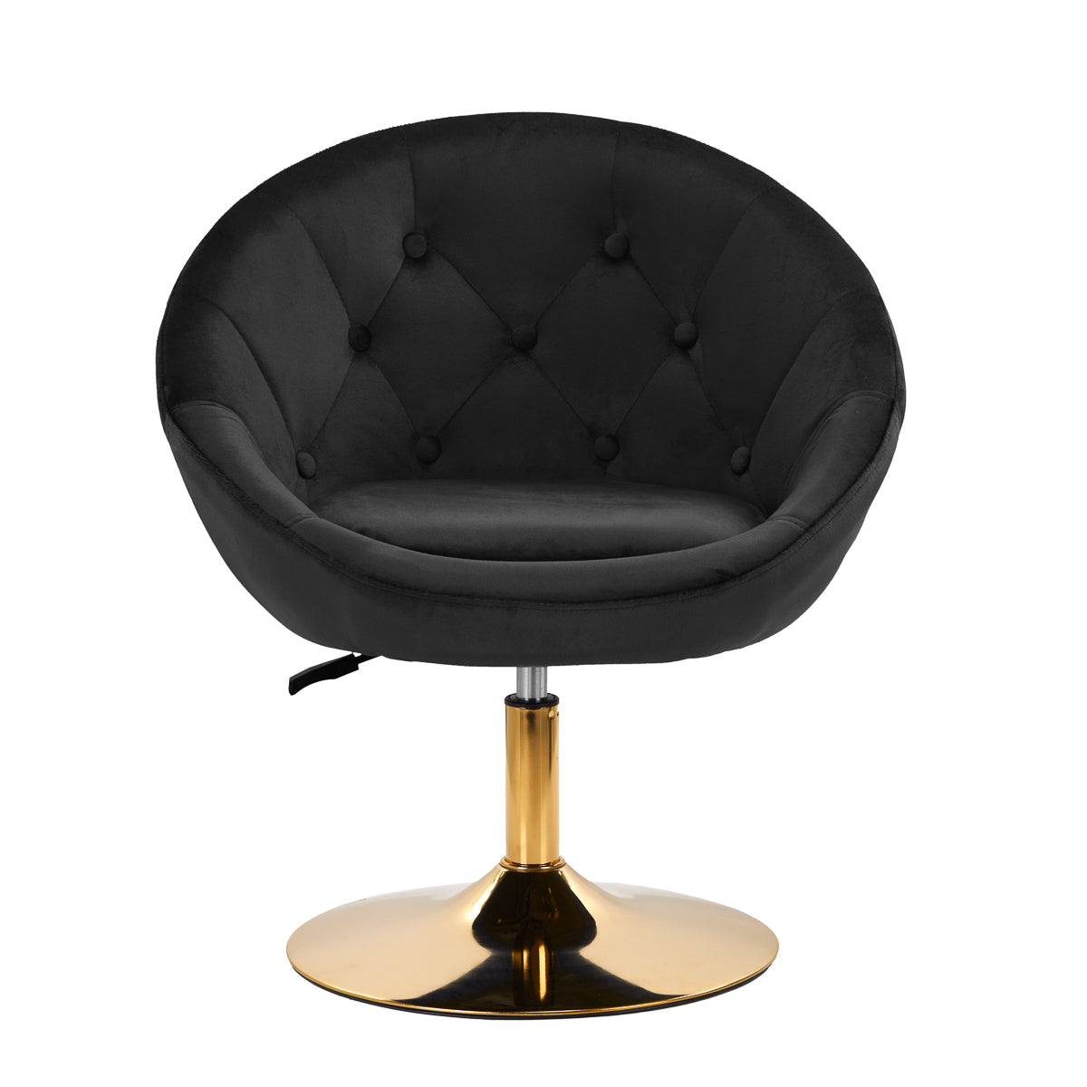 Sedia Girevole 4Rico QS-BL12B Velluto