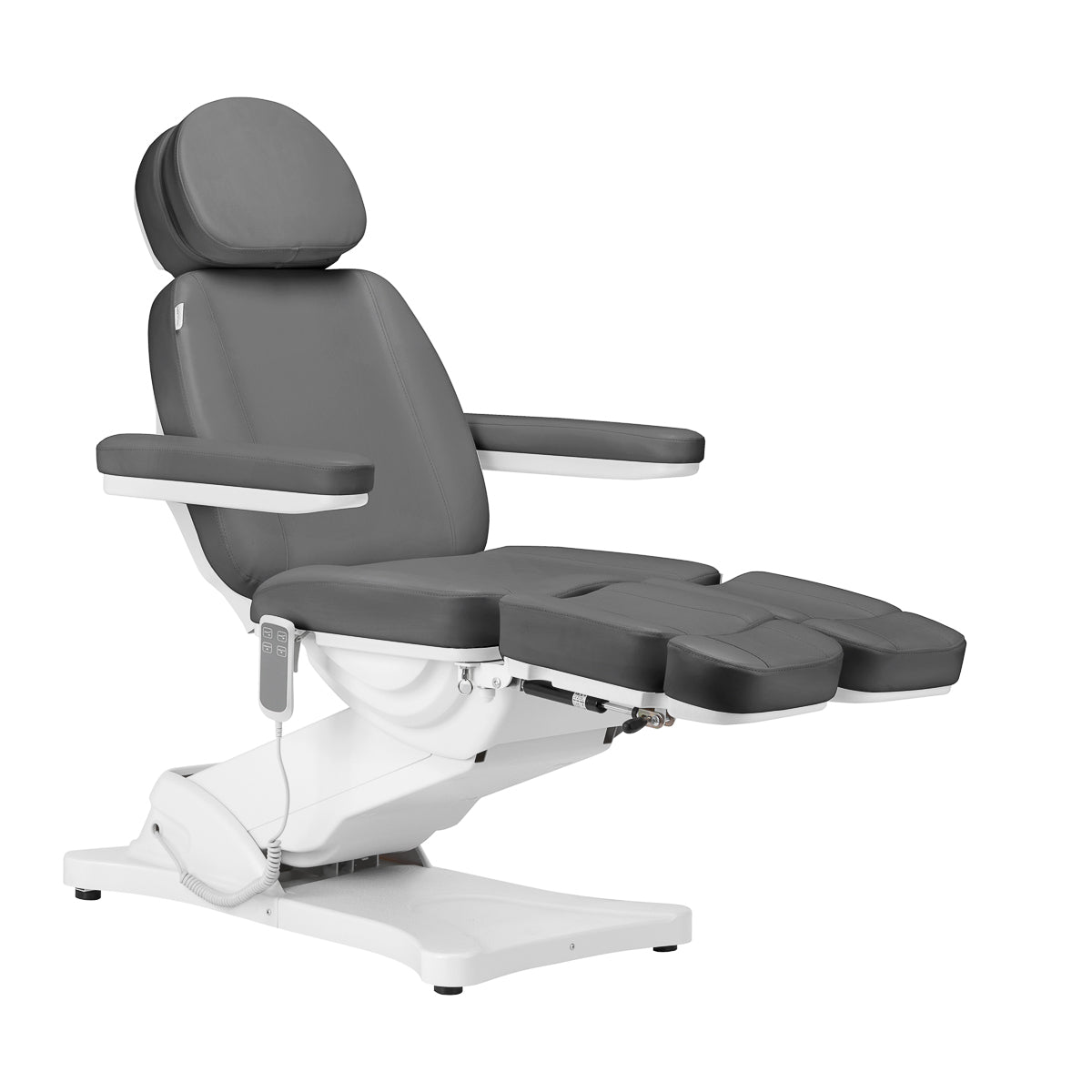Poltrona Estetica Elettrica Sillon Classic 2 Motori Pedi Grigia