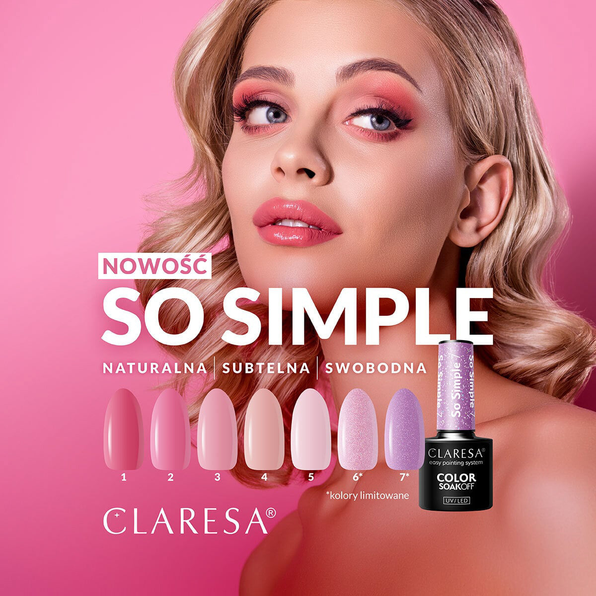 CLARESA Smalto Ibrido Così semplice 5- 5g
