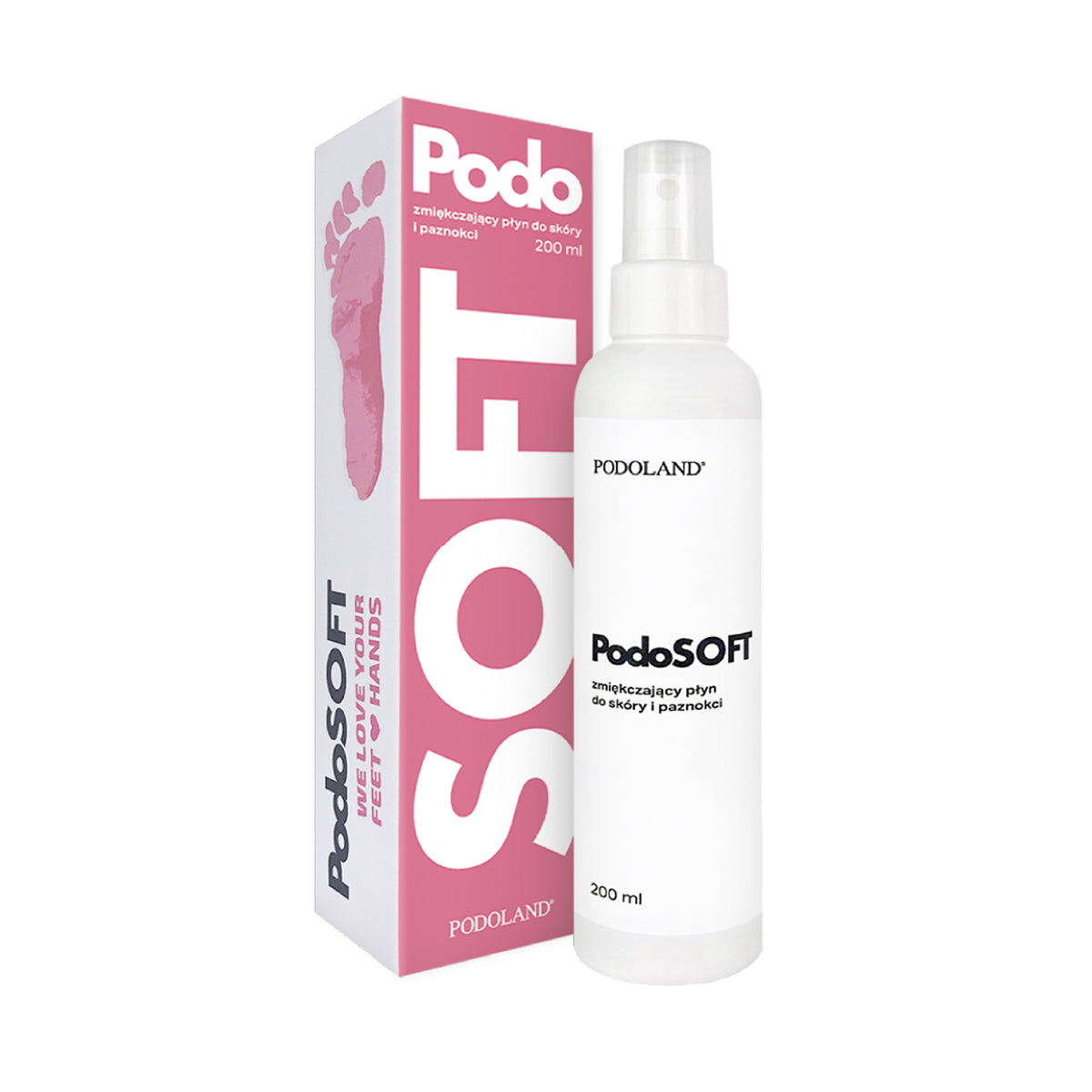 Preparazione Podoland PodoSoft liquido ammorbidente per pelle e unghie 200ml
