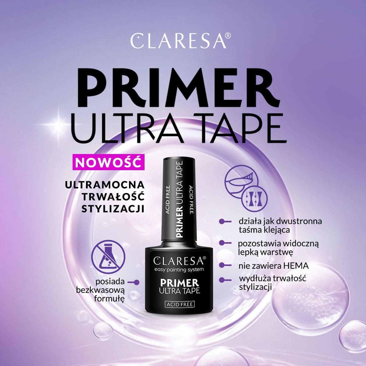 CLARESA Primer Ultra Nastro 5 ml