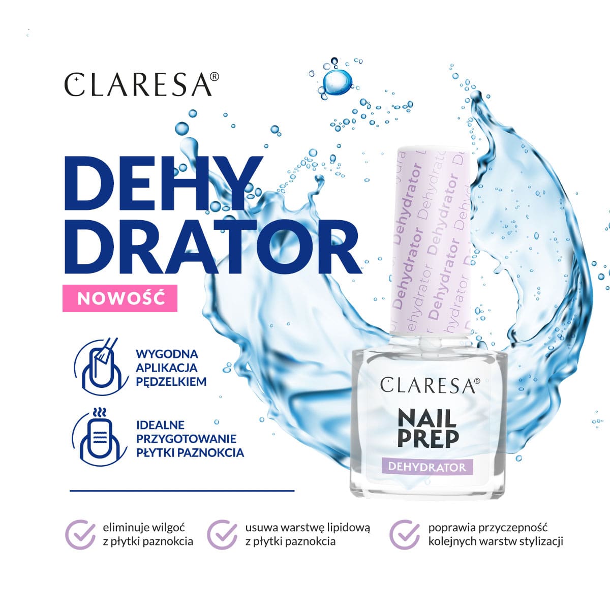 CLARESA Nail Prep disidratante 5 ml