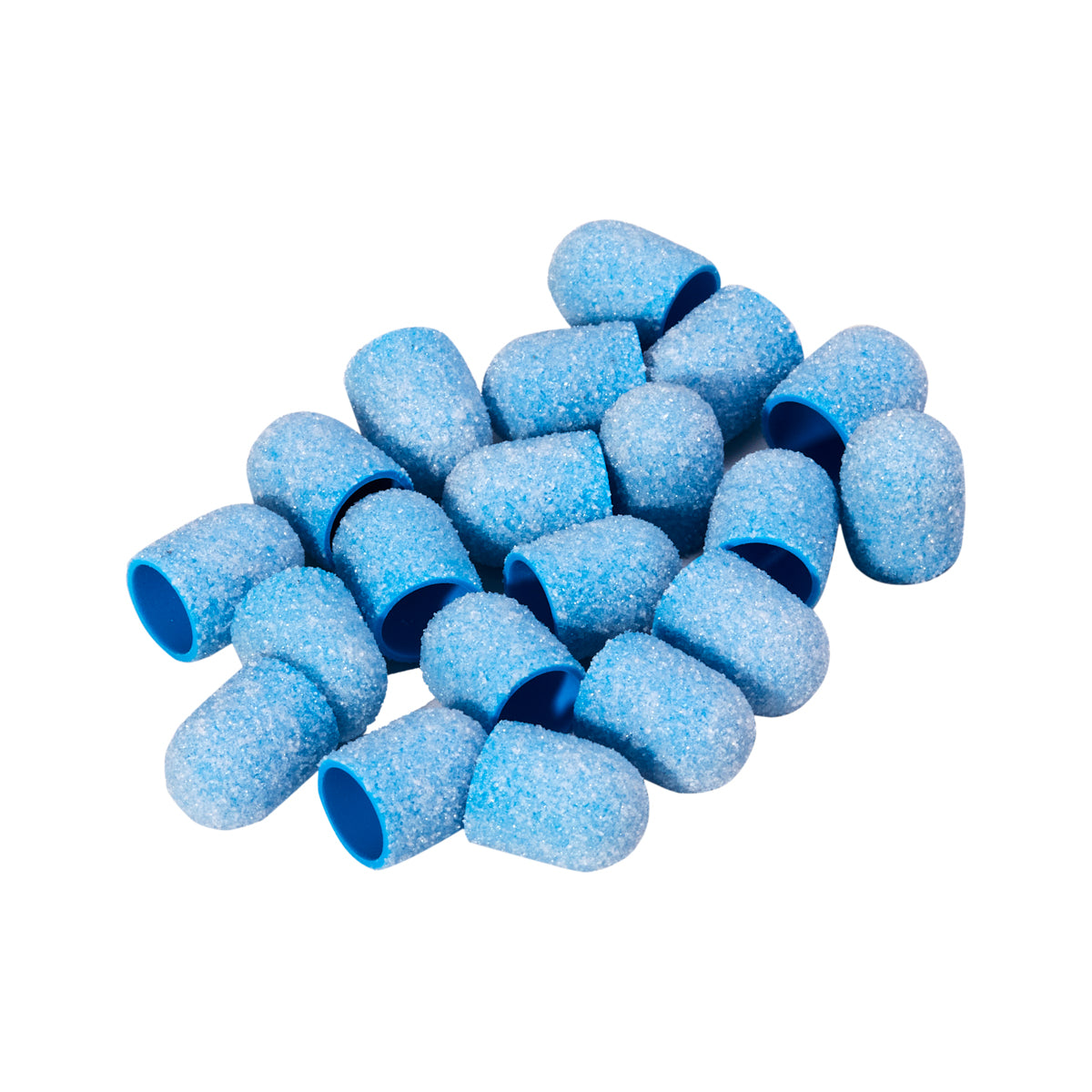 Exo blu med cappuccio abrasivo 10mm / 60 20 pezzi Cappuccio Duro