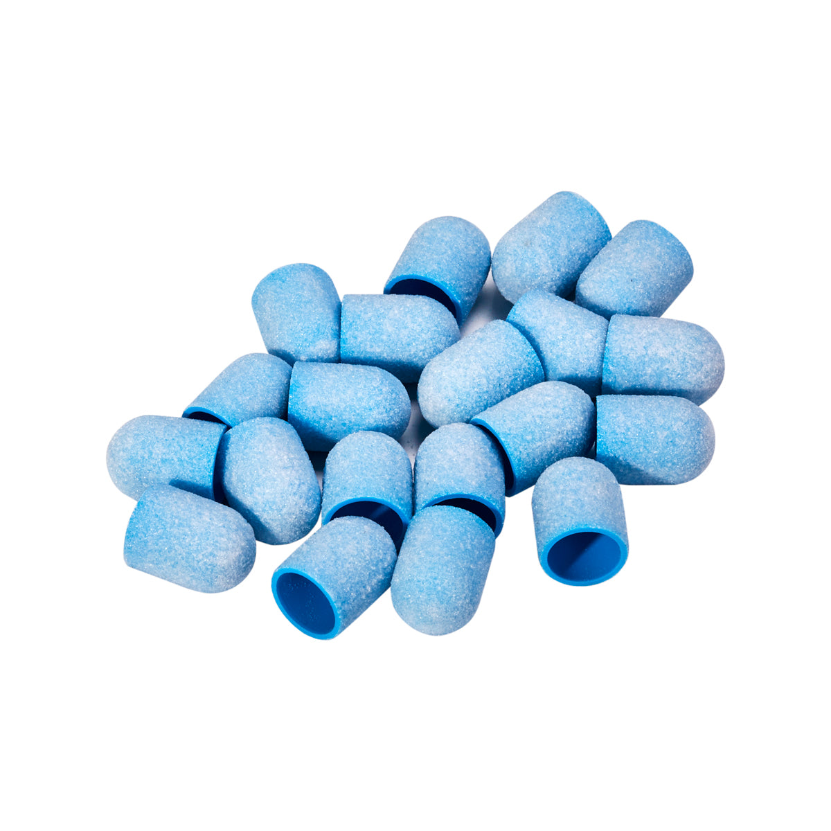 Exo blu med cappuccio abrasivo 10mm / 150 20 pezzi Cappuccio Duro