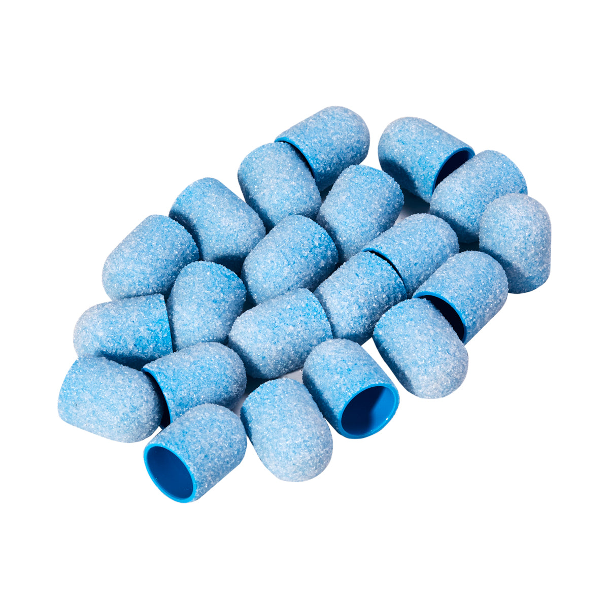 Exo blu med cappuccio abrasivo 13mm / 60 20 pezzi Cappuccio Duro