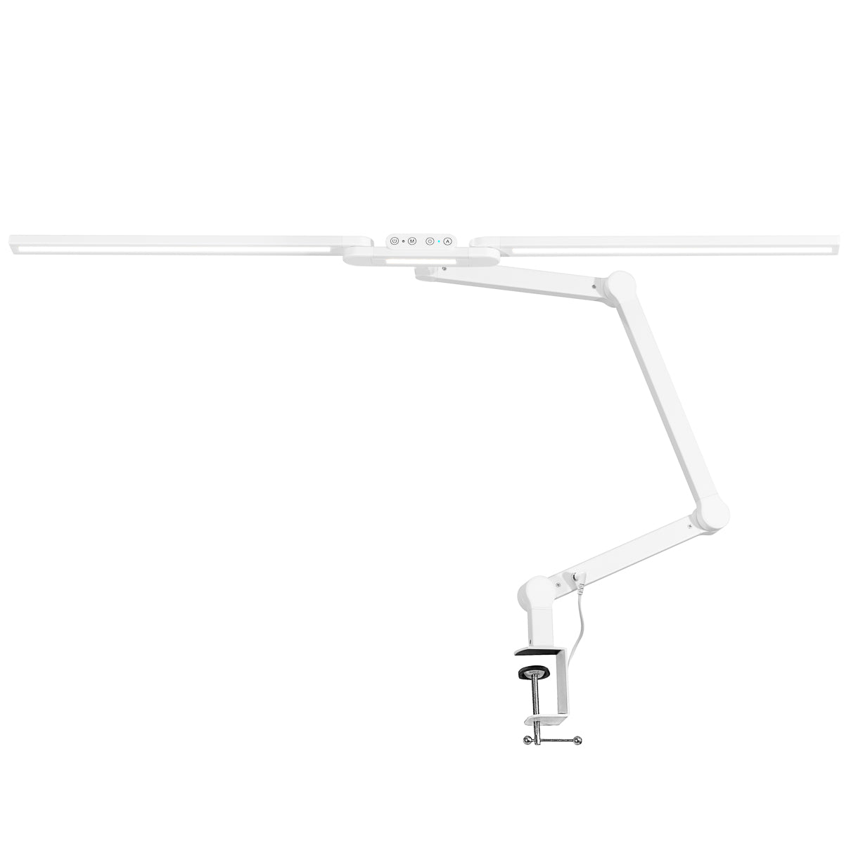 Lampada LED con Morsetto e Colore e Intensità Regolabili Glow L04 Bianco