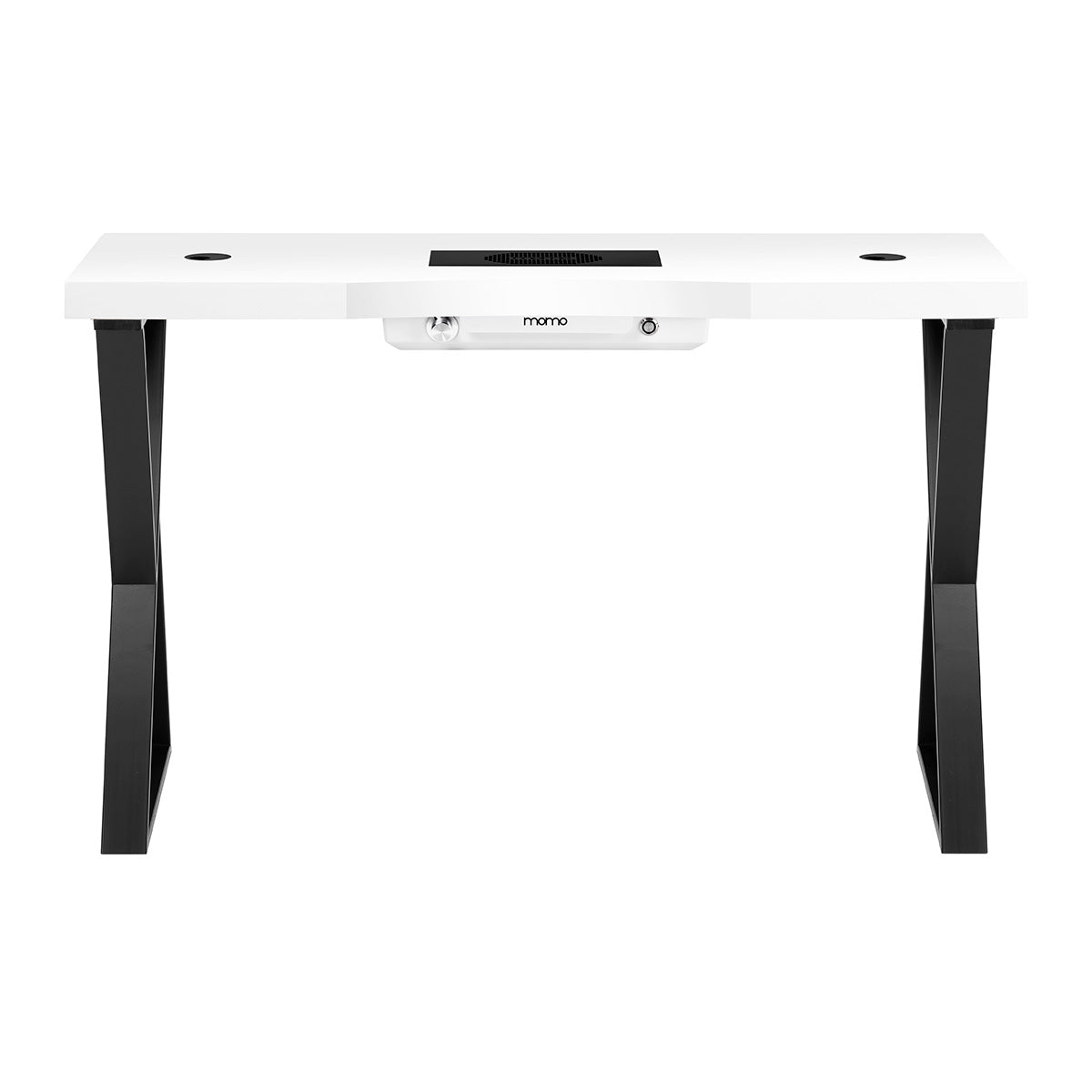 Tavolo da Manicure Momo 04 Nero-Bianco con Aspiratore
