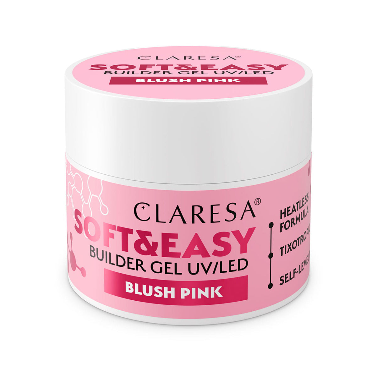 Claresa gel costruttore Soft&Easy rosa blush 90g