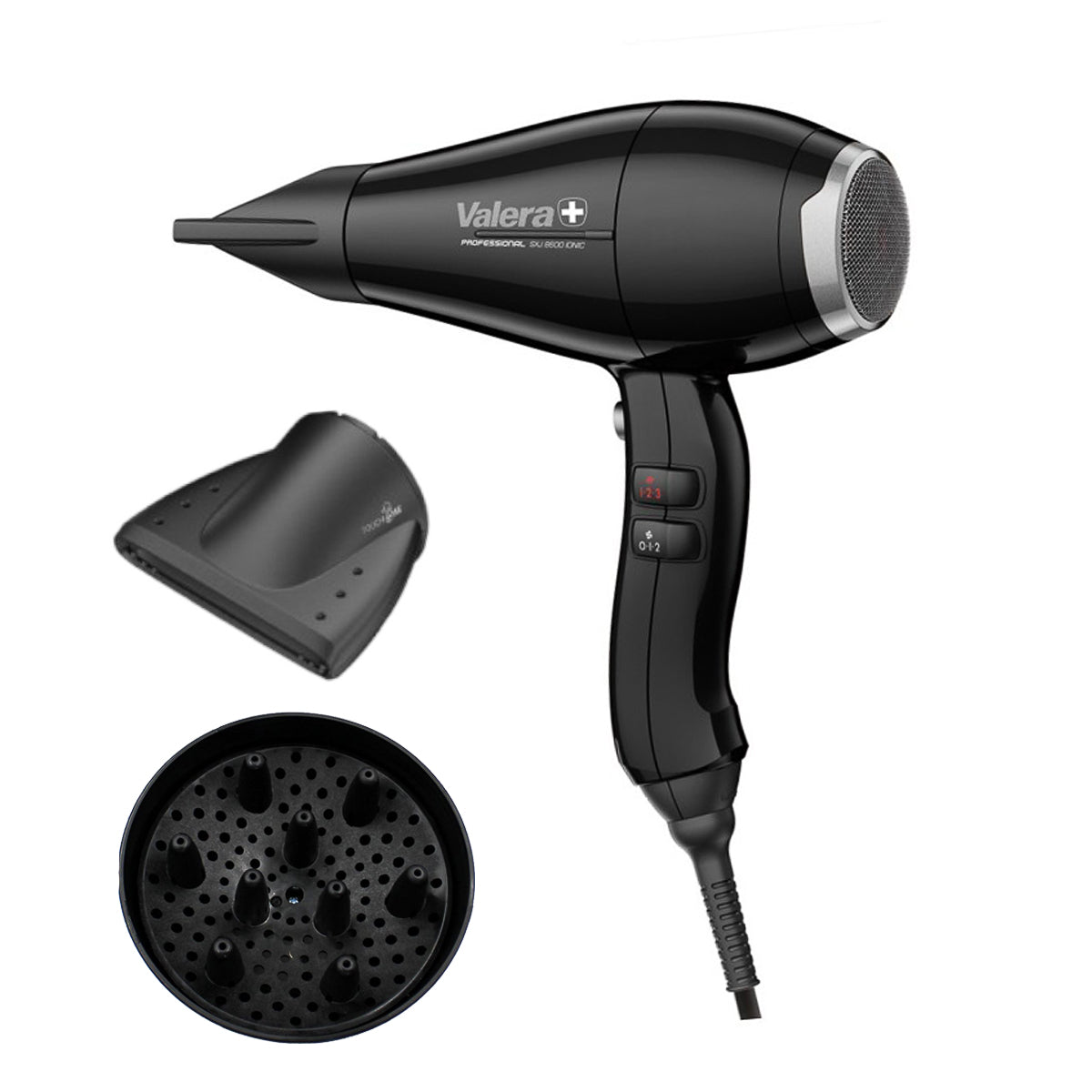 VALERA 8600 IONIC asciugacapelli Rotocord nero