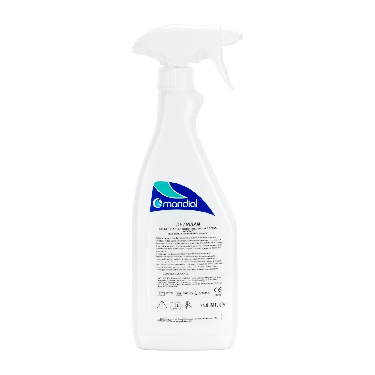 Mondial DETRISAN spray per la disinfezione di dispositivi non invasivi