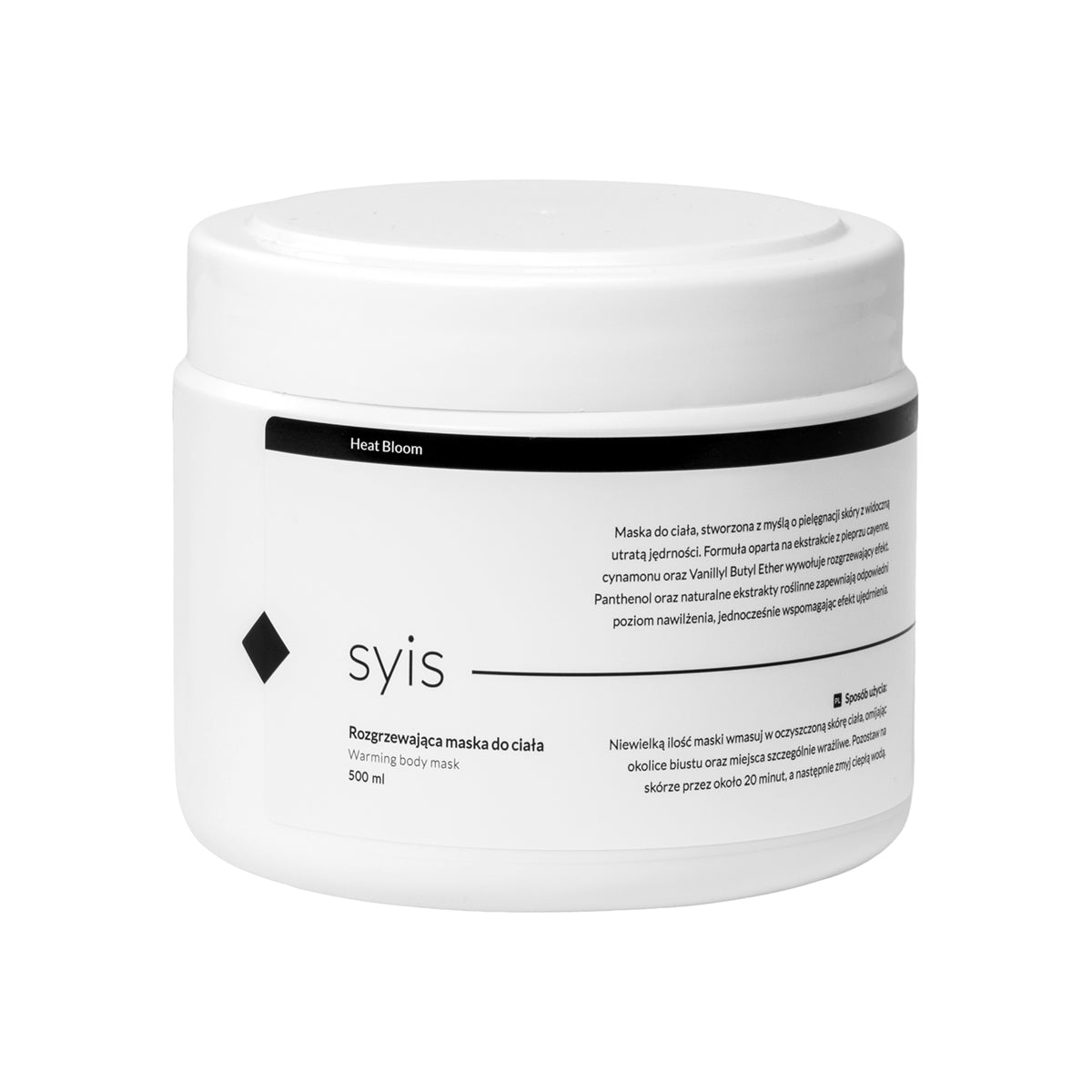 Syis Heat Bloom – maschera riscaldante per il corpo 500 ml