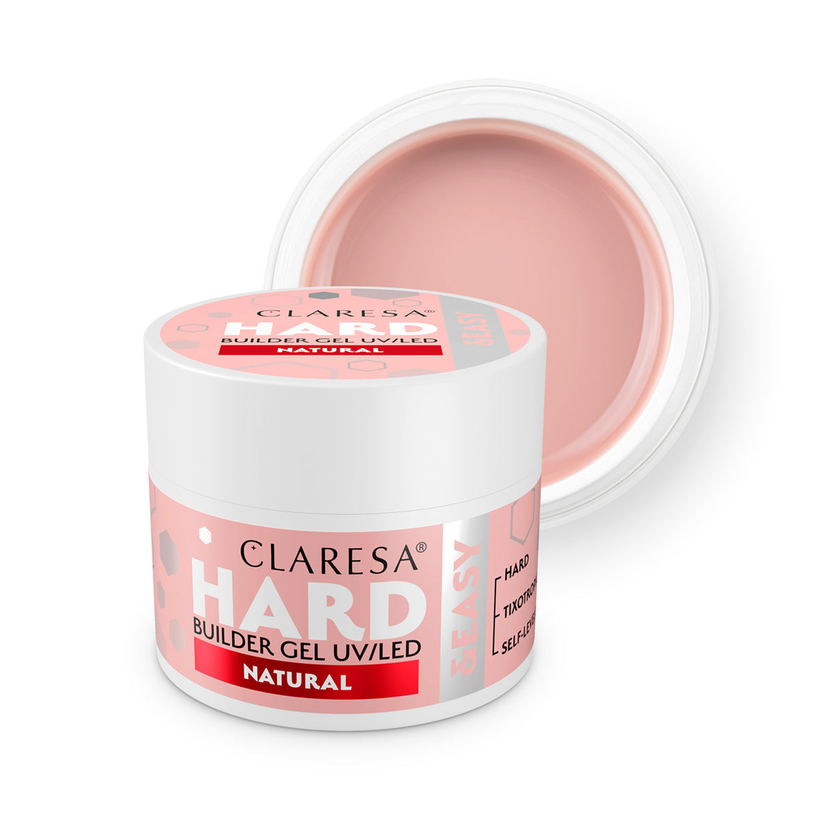CLARESA HARD&EASY GEL COSTRUTTORE NATURALE 12g